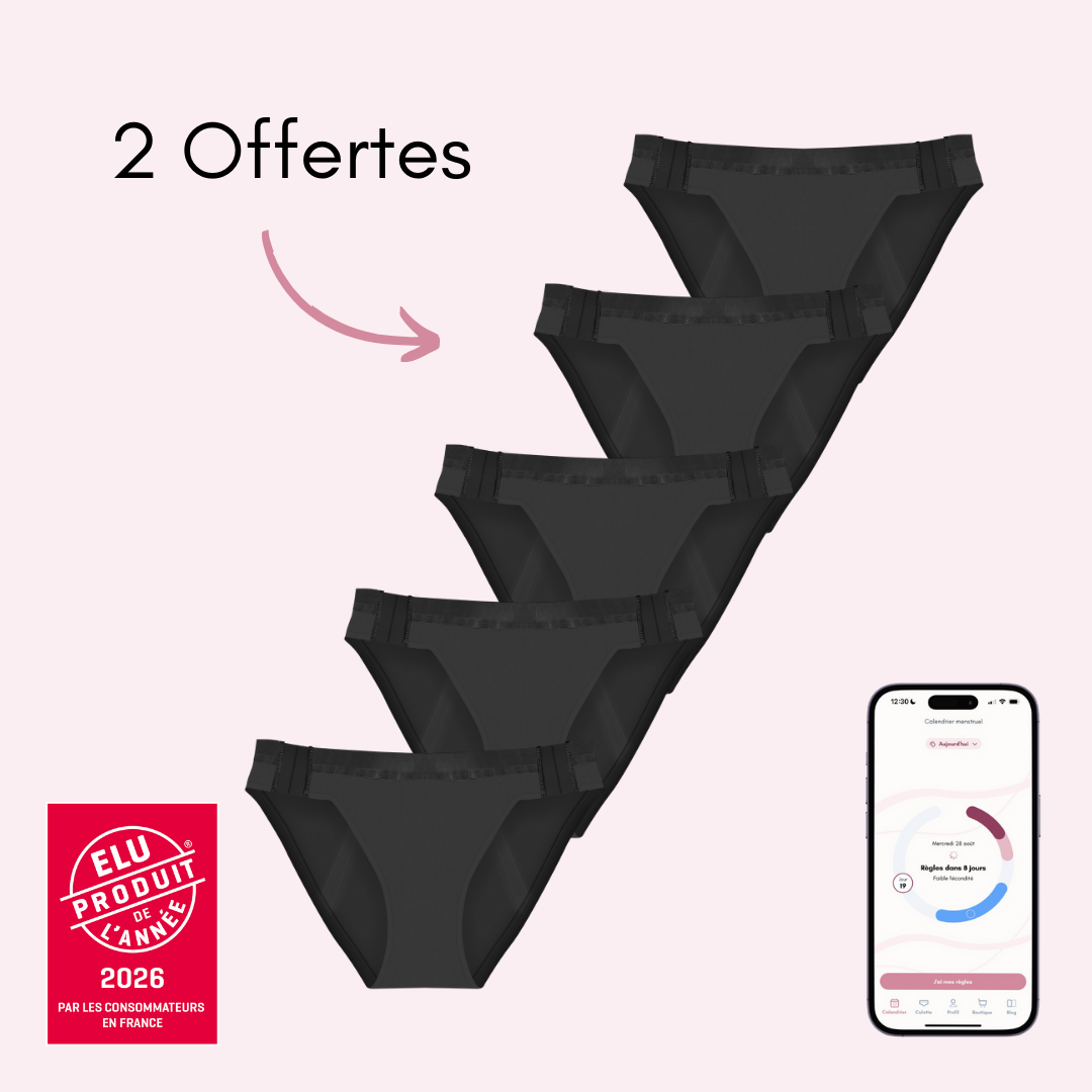 Culotte Menstruelle Arya Détachable (Nouveauté) Produit de l'année 2026 ✨