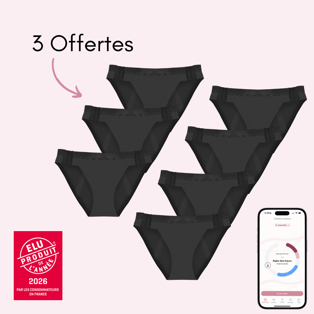Culotte Menstruelle Ados Arya détachable (Nouveauté) Produit de l'année 2026 ✨