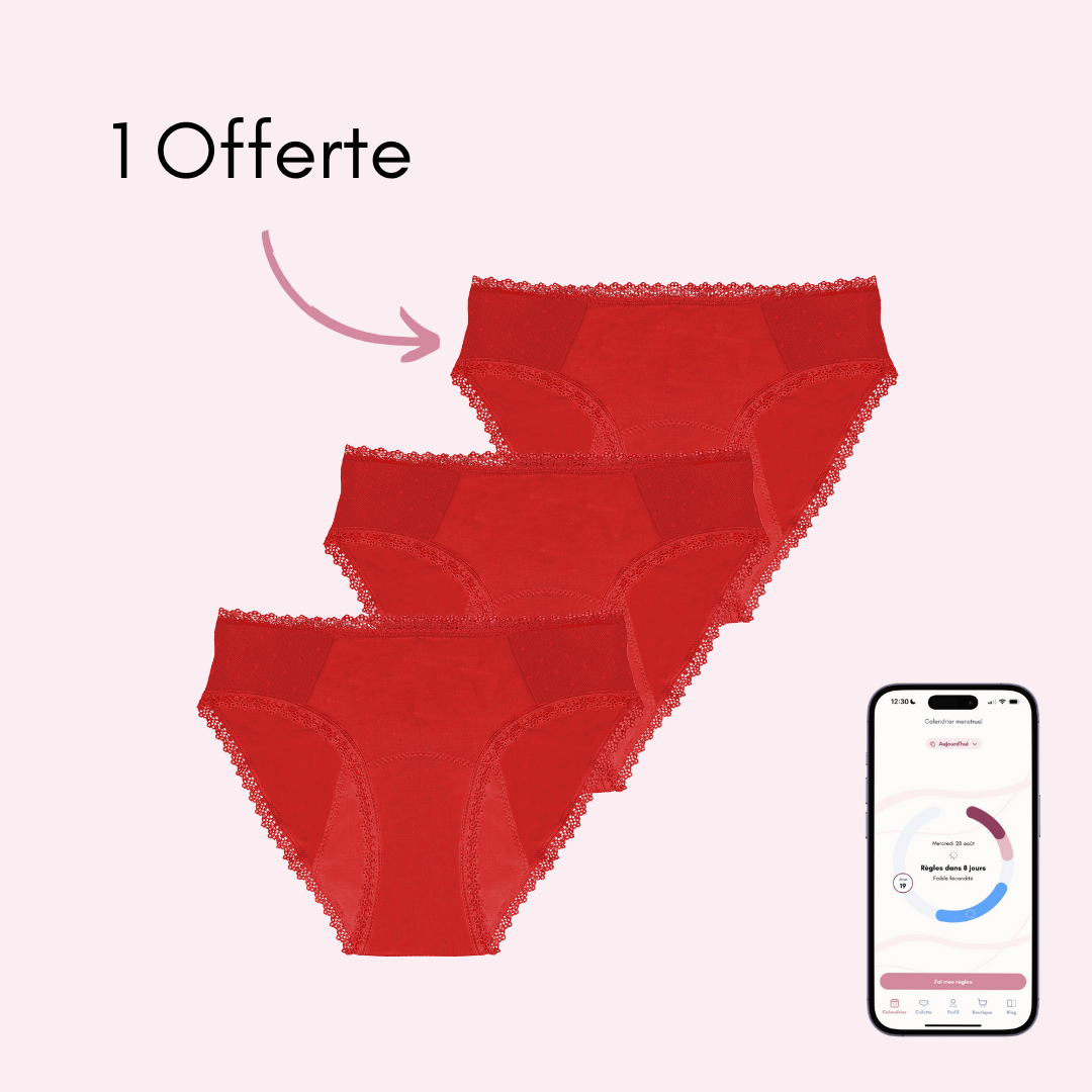 Culotte Menstruelle Manon - Edition Limitée