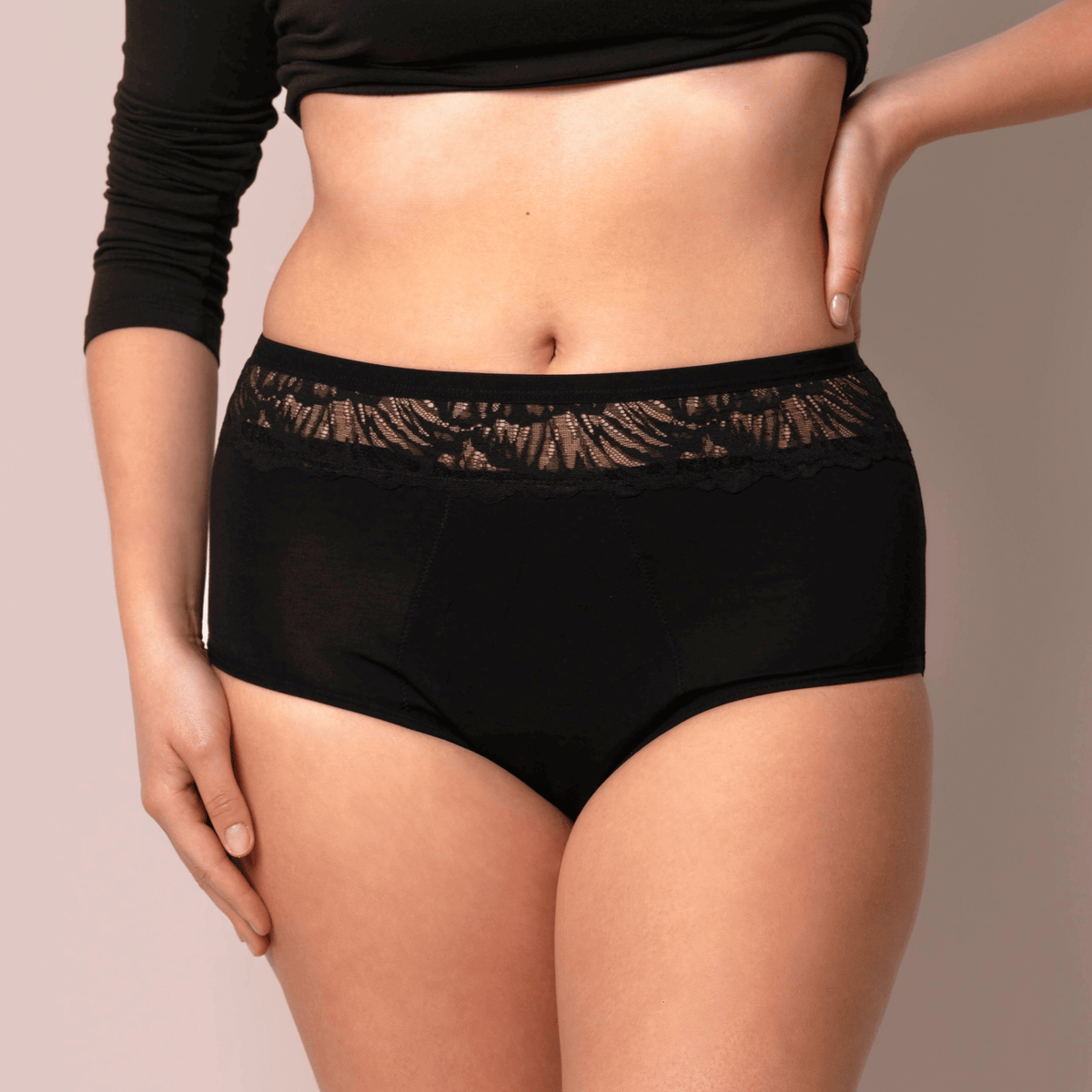 Culotte Menstruelle Clémence taille haute (Nouveauté)