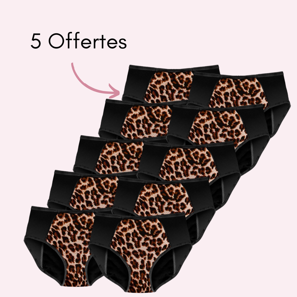 Culotte Menstruelle gainante Clara (taille haute)