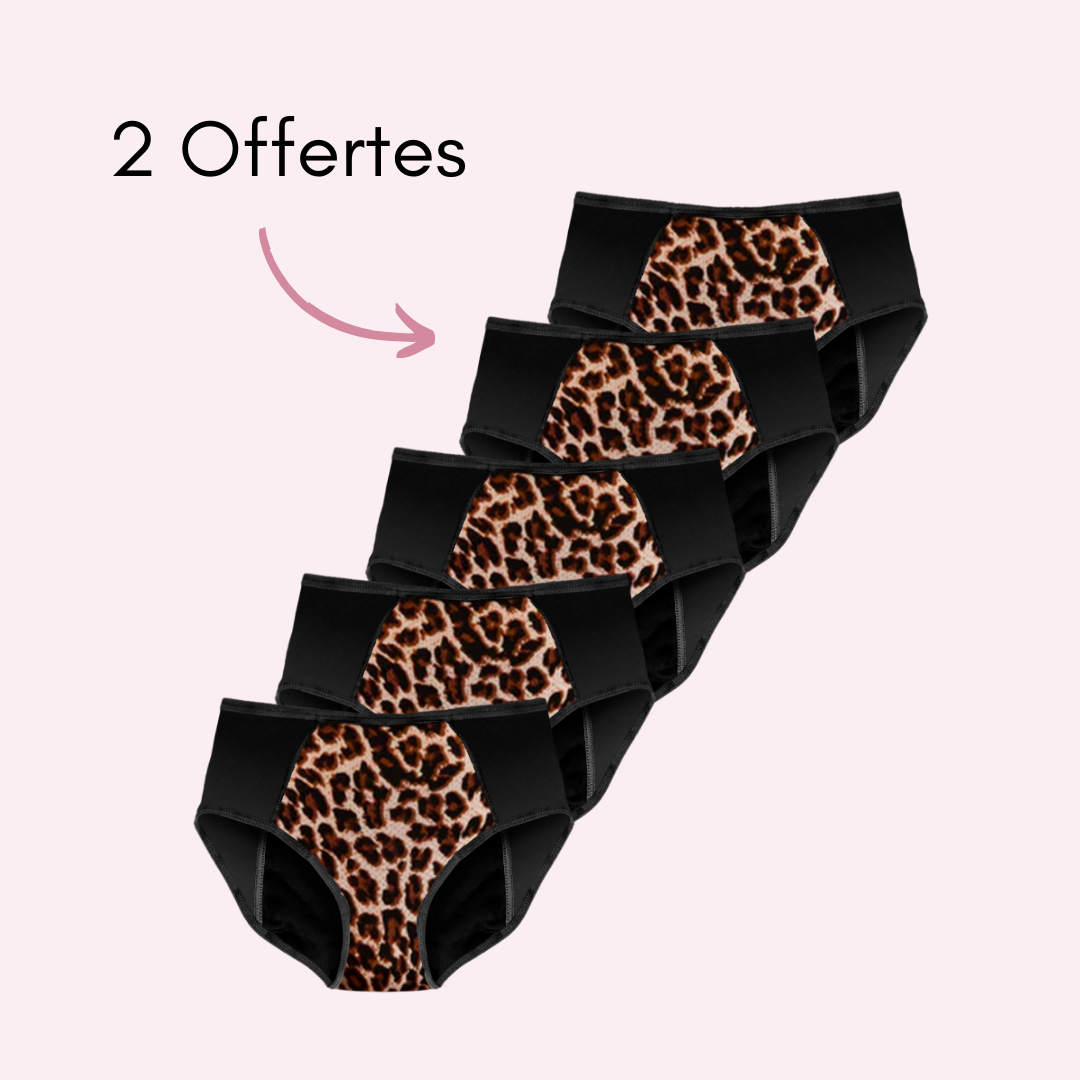 Culotte Menstruelle gainante Clara (taille haute)