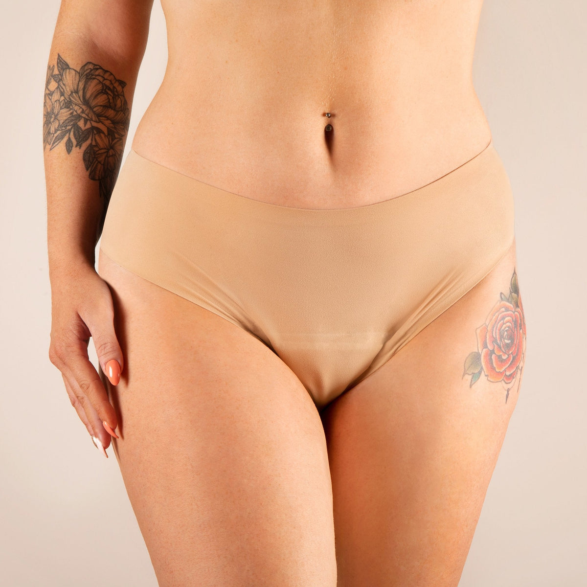 Culotte Menstruelle Nina sans coutures (taille haute)