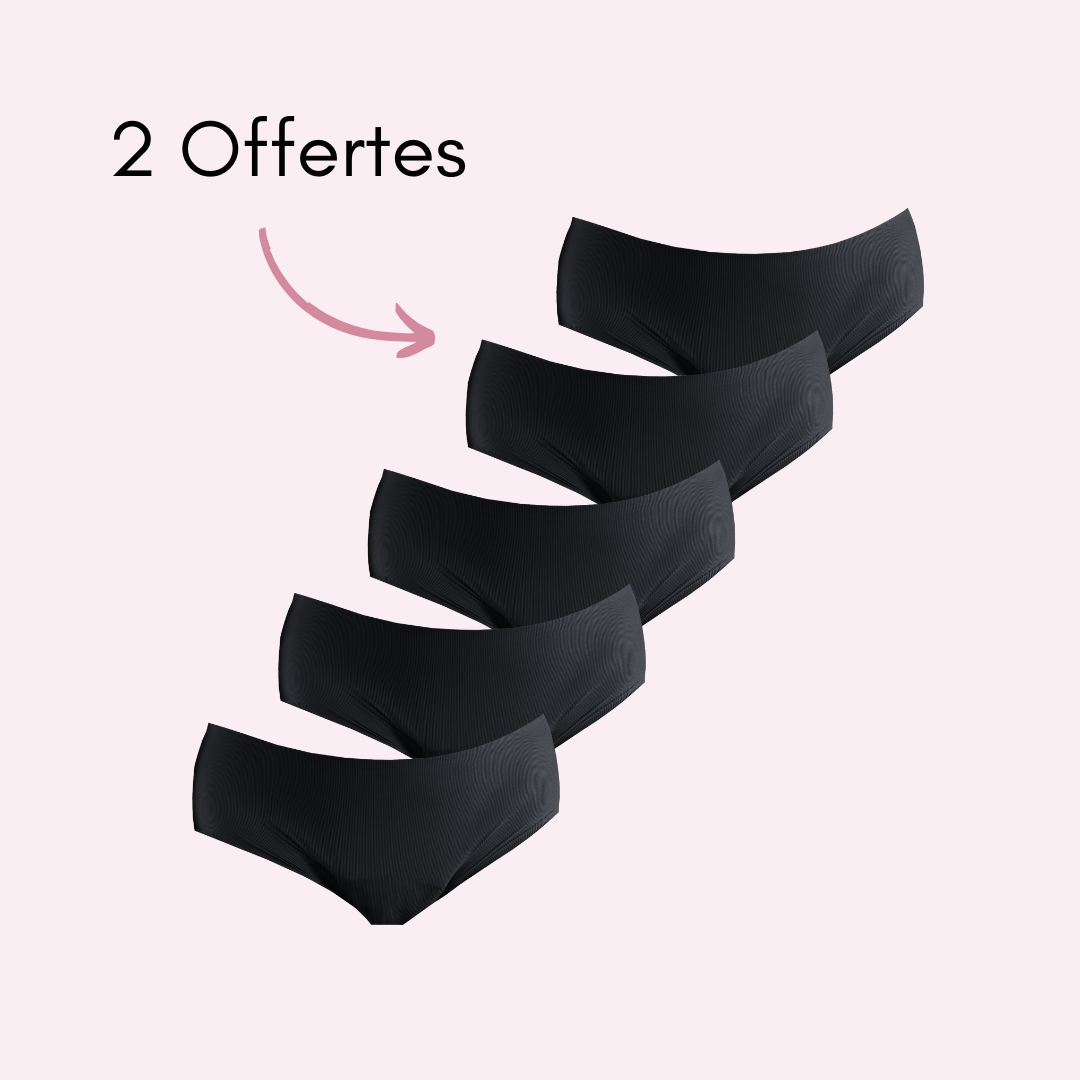 Culotte Menstruelle Lucie sans coutures
