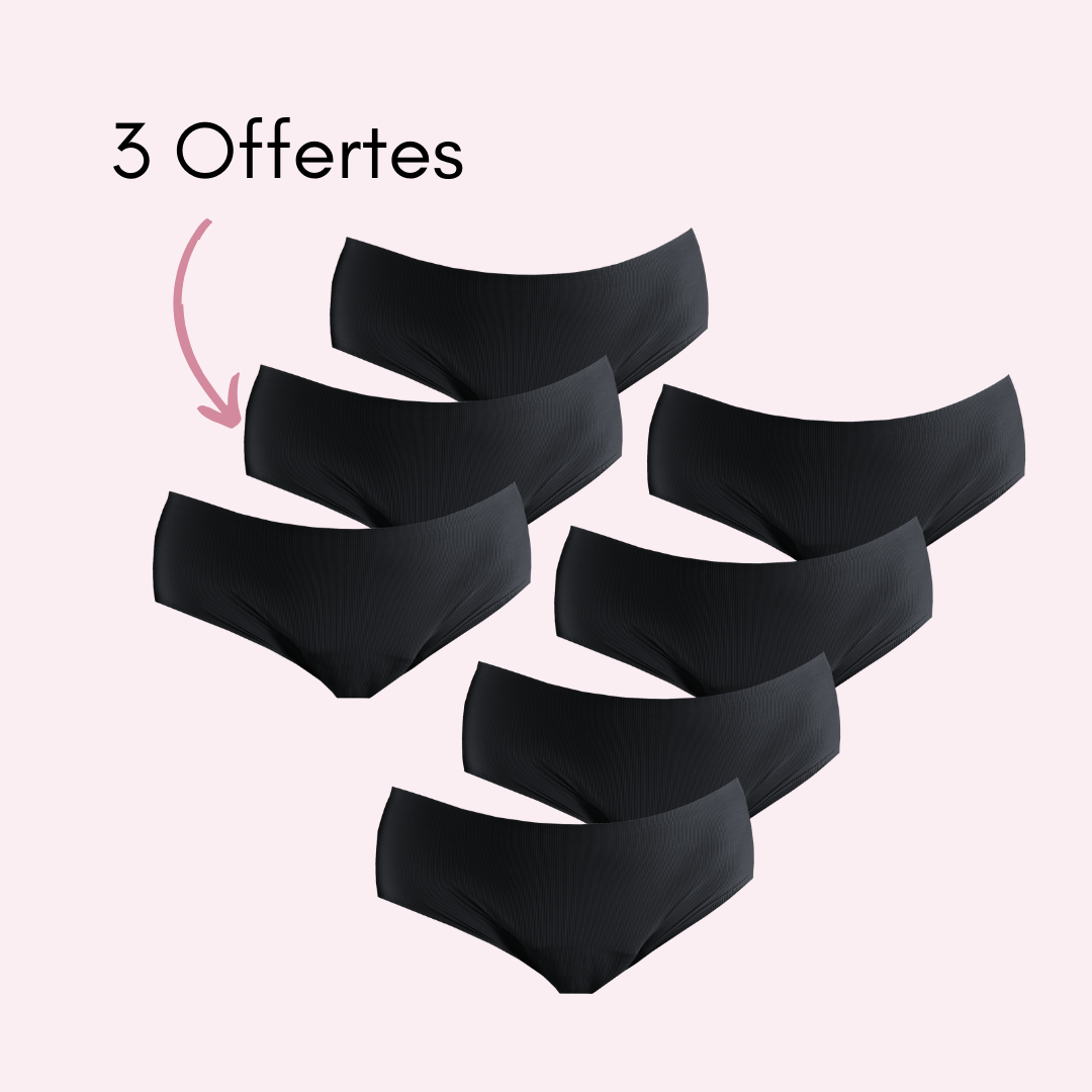 Culotte Menstruelle Lucie sans coutures