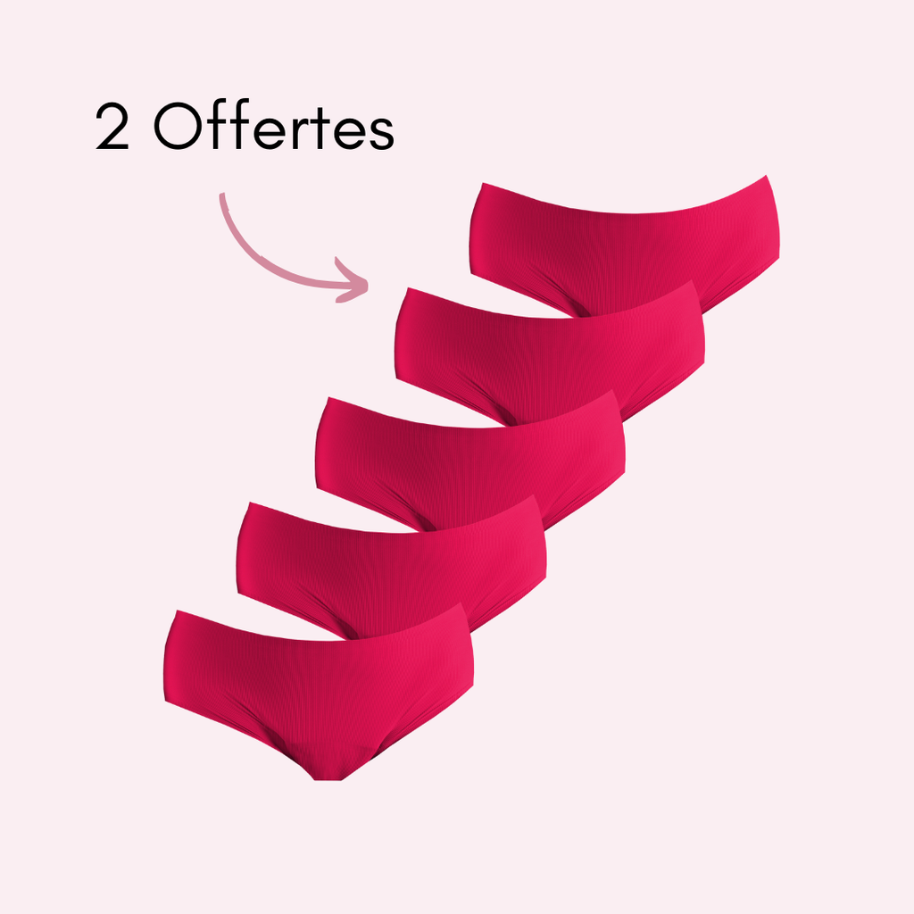 Culotte Menstruelle Lucie sans coutures