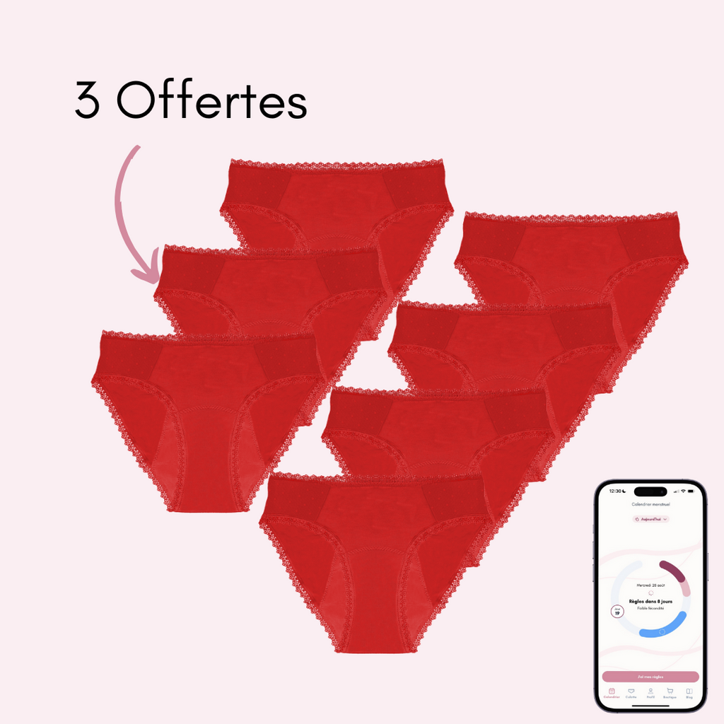 Culotte Menstruelle Manon - Edition Limitée