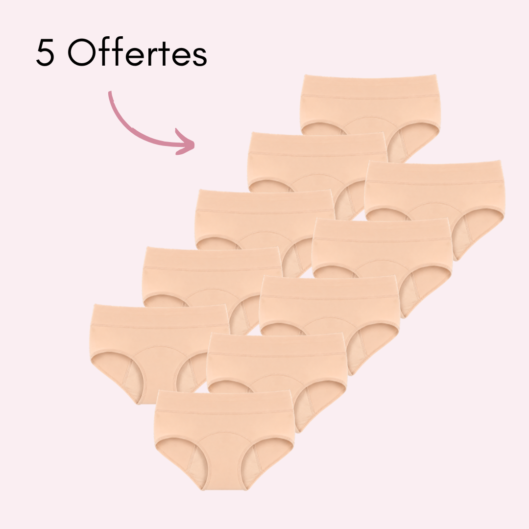 Culotte Menstruelle Ados Marie (Nouveauté) Adaptée aux flux hémorragiques
