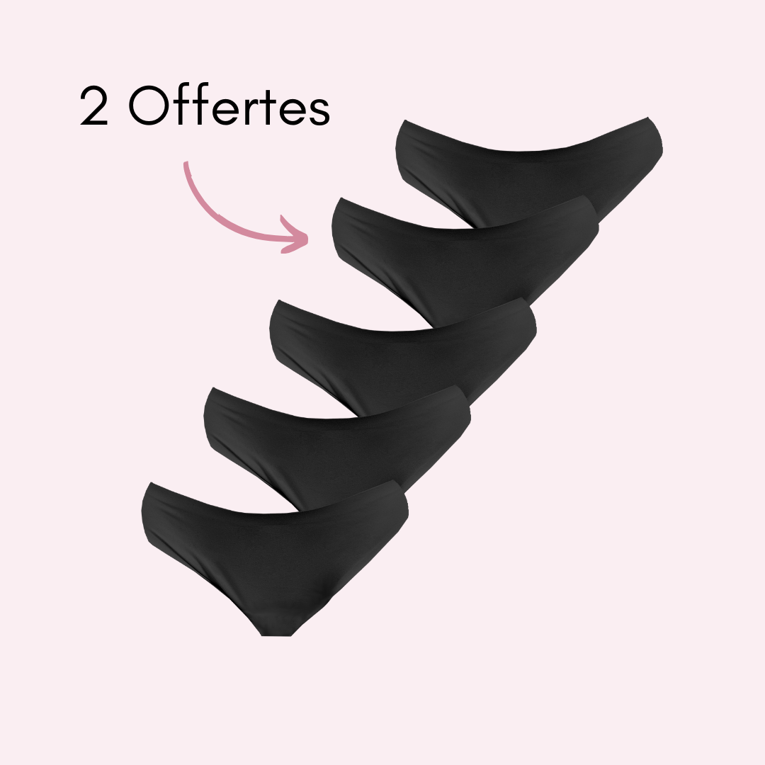 Tanga Menstruel Mélody sans coutures
