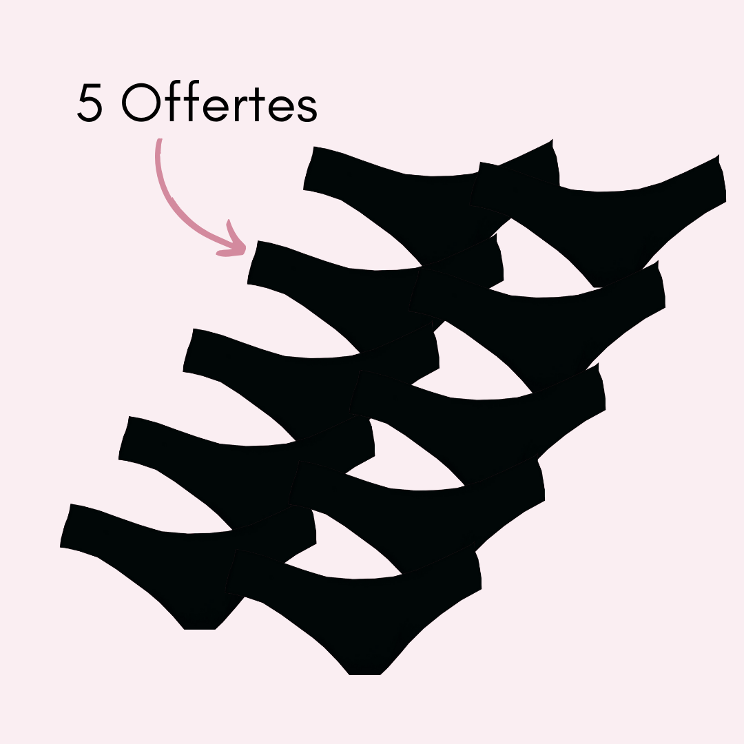 Culotte Menstruelle Roxane sans coutures (spéciale été☀️)