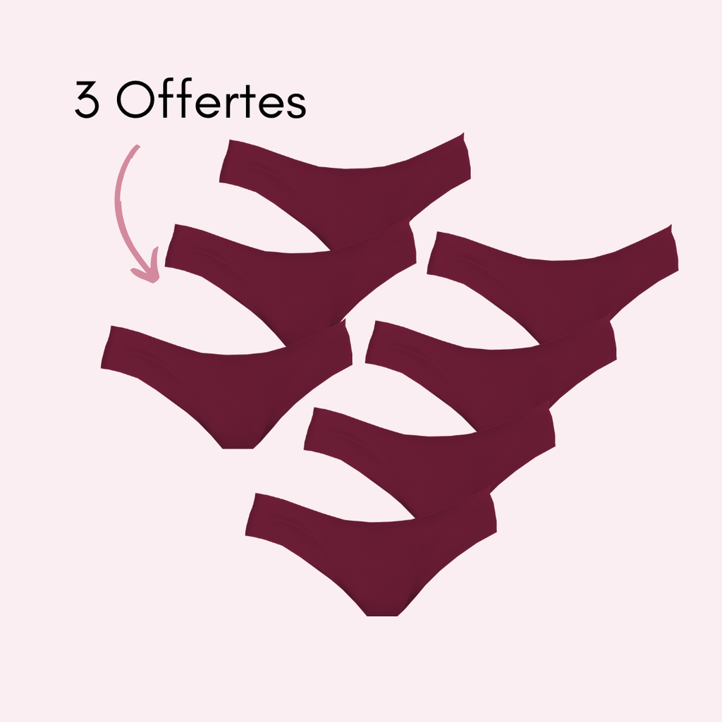 Culotte Menstruelle Roxane sans coutures (spéciale été☀️)