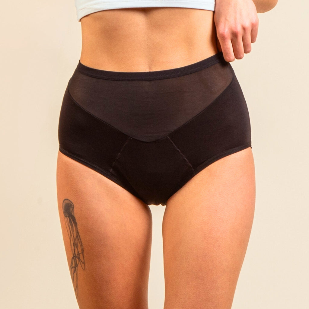Culotte Menstruelle Vanessa taille haute (Nouveauté)
