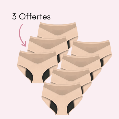 Culotte Menstruelle Vanessa taille haute (Nouveauté)